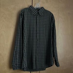 Dockers Button Down Shirt Top Size XL